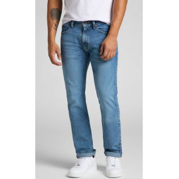 Blugi barbati  Legendary Slim - albastru - croiala slim - usor elastici - din bumbac