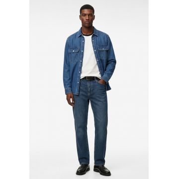 Blugi cu croiala dreapta - Albastru indigo