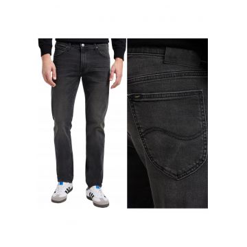 Blugi Daren Drepti - Negru Asfalt - W48 L34