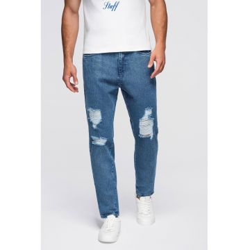 Blugi drepti cu striatii