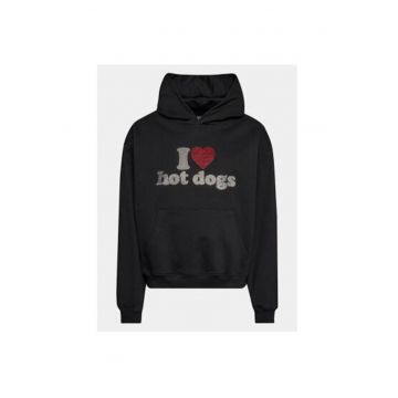 Bluza unisex -  303620288 - Bumbac - XL INTL - Negru