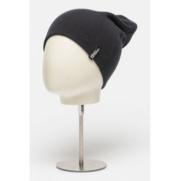 Caciula unisex tricotata fin si elastica - Albastru ultramarin