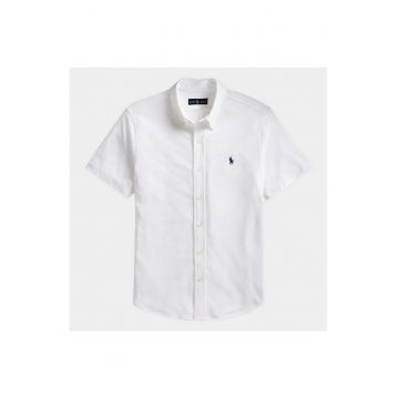 Camasa barbati  culoare alb - material bumbac