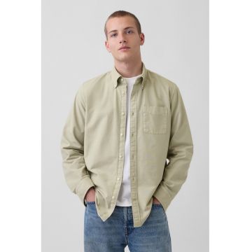 Camasa Oxford cu buzunar pe piept
