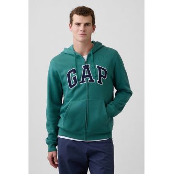 Hanorac cu fermoar si logo