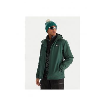 Jacheta sport barbati  Overcast 3K - verde - tesatura - fara varf -