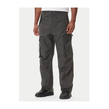 Pantaloni barbati -  gri - material denim