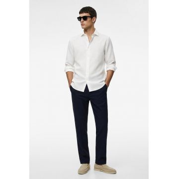 Pantaloni chino regular fit - Albastru inchis