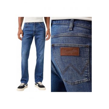 Pantaloni de blugi barbati  Greensboro 803 - regular straight - albastru inchis - W30 L32