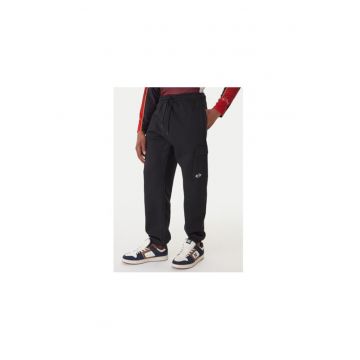 Pantaloni de trening -  bumbac/poliester - negru