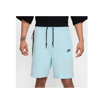 Pantaloni scurți bărbați  Tech Fleece - bumbac - albastru deschisdwqf - Albastru deschis
