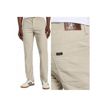 Pantaloni  Slim Fit Extreme Motion bej croi conic