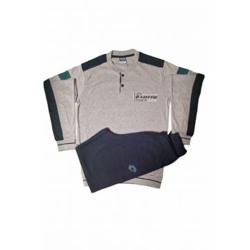 Pijamale cu pantaloni lungi - Albastru/Gri