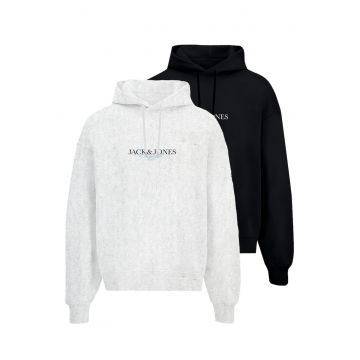 Set 2 hanorace pentru barbati -  gri/negru - bumbac -