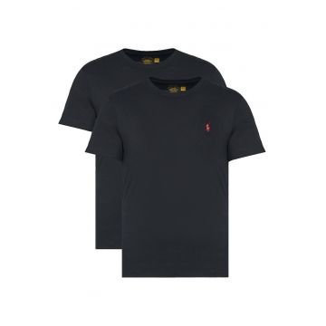 Set tricouri barbatesti  culoare negru - bumbac