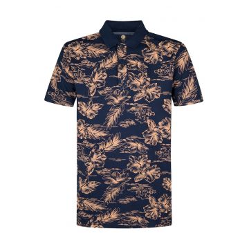 Tricou barbati  bleumarin - 100% bumbac