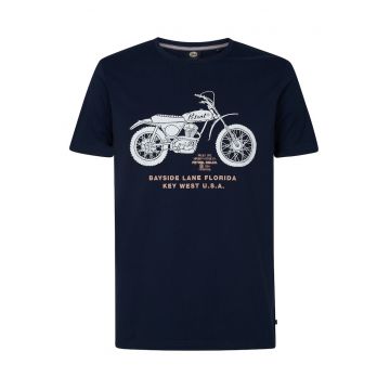 Tricou barbati  bleumarin - din bumbac