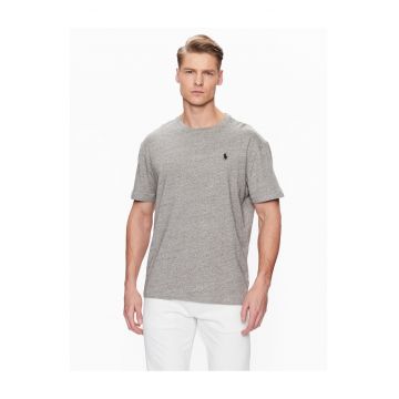 Tricou barbati  gri - bumbac - uni