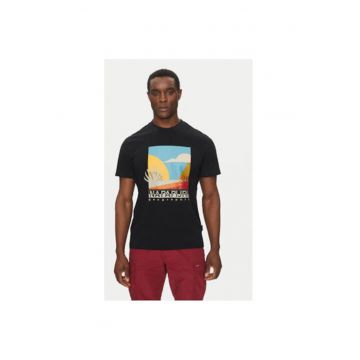 Tricou barbati  NP0A4IE39411 - Bumbac - Negru - Negru