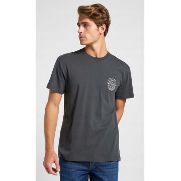 Tricou barbati -  RELAXED TEE - supradimensionat - negru - bumbac