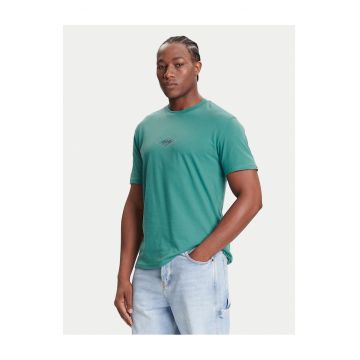 Tricou barbati  verde - bumbac