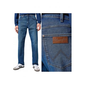 bărbați  Frontier 880 Relaxed Straight - albastru