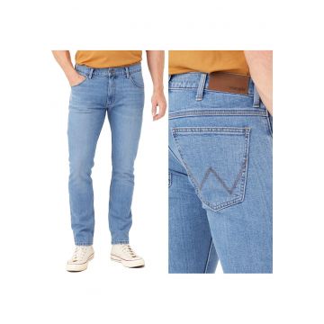 Blugi bărbați Wrangler  W36 albastru - croial