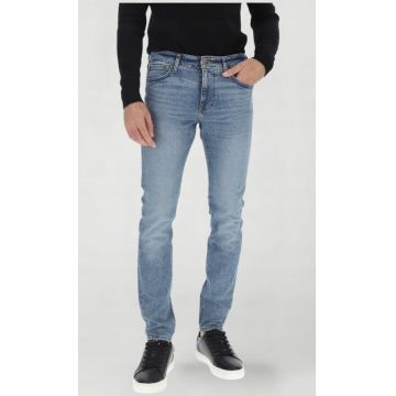 Blugi barbati -  MALONE SKINNY - albastru - bumbac -