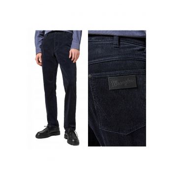 Blugi Barbati -  River - Straight Fit - Talie Medie - Lungi - Fermoar - 5 Buzunare - Bumbac - W31-L32 US - Albastru