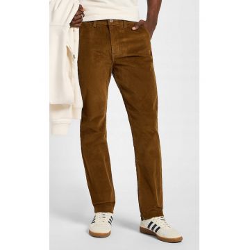 Blugi barbati  Slim Chino - bumbac/elastan - maro -