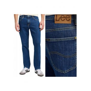 Blugi drepti  Brooklyn - albastru - W31 L32 - croiala confortabila - usor elastici