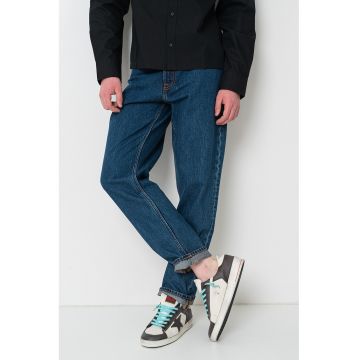 Blugi relaxed-fit - Albastru inchis