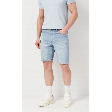 Blugi scurti barbati  Texas Sunrise - bumbac/poliester/elastan - albastru deschis -