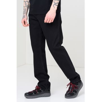 Blugi slim-fit cu croiala dreapta Ryan - Negru
