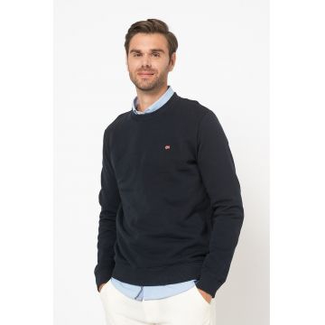 Bluza sport cu detaliu logo Balis - bleumarin inchis -