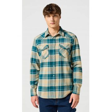 Camasa barbati -  cu - Verde