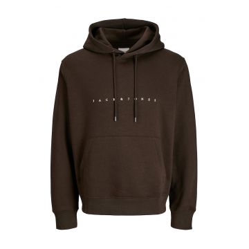 Hanorac barbati - Jack Jones - bumbac/poliester - maro -