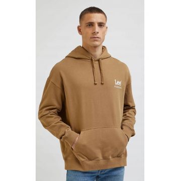 Hanorac  cu logo argila - bumbac - croiala lejera - Caramel