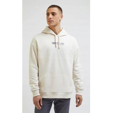 Hanorac dama  croiala lejera - alb crem - bumbac -