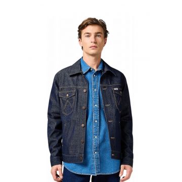 Jacheta barbati  Regular - albastru marin - doua buzunare cu clapa - bumbac