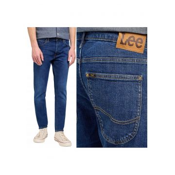 Jeans barbati  Luke slim tapered - ciemnoniebieski - W32 L34