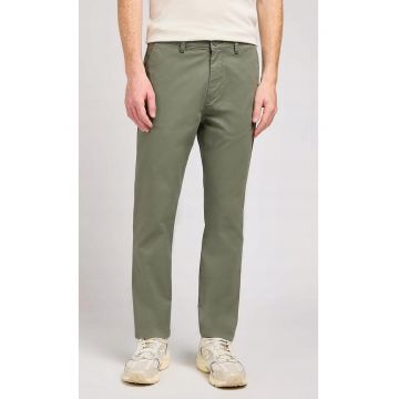 Pantaloni barbati  bumbac/elastan - verde - Verde
