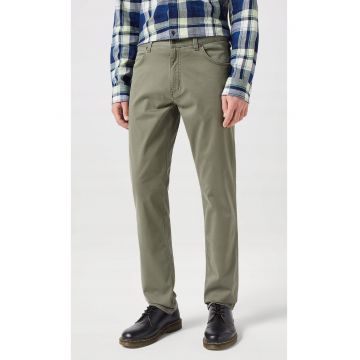 Pantaloni barbati  Greensboro - verde masliniu prafuit - bumbac usor elastic