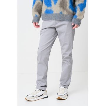 Pantaloni chino slim fit - Gri deschis