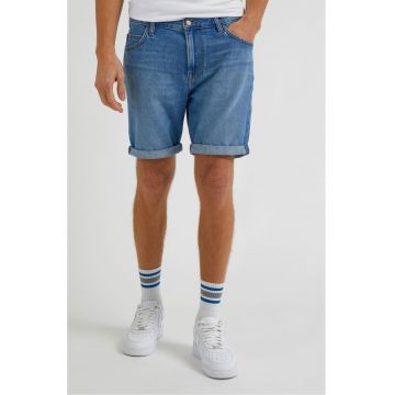 Pantaloni scurti barbati -  Bumbac - Albastru - Albastru