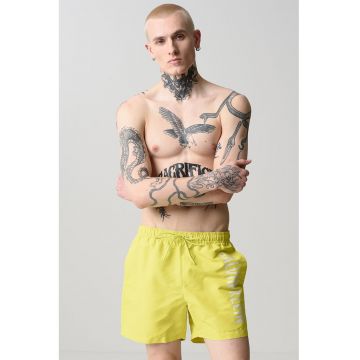 Pantaloni scurti de baie cu snur si logo