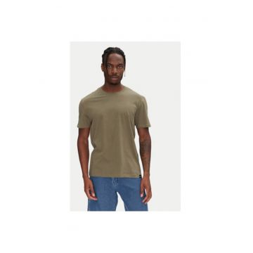 Set 2 tricouri barbati  112321466 - Bumbac - Alb/Verde - Alb/Verde