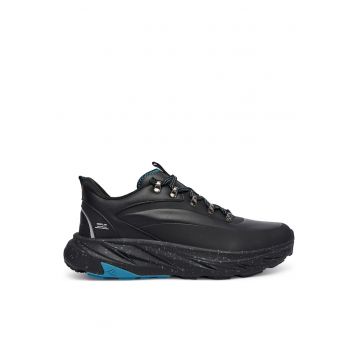 Tenisi barbati  piele naturala - negru - GMSH4.000.C0002L