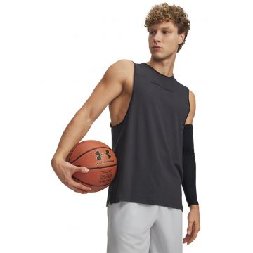 Top din amestec de bumbac - oentru baschet Hoops - Negru
