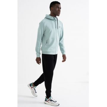 Trening din amestec de modal - Negru/Verde menta